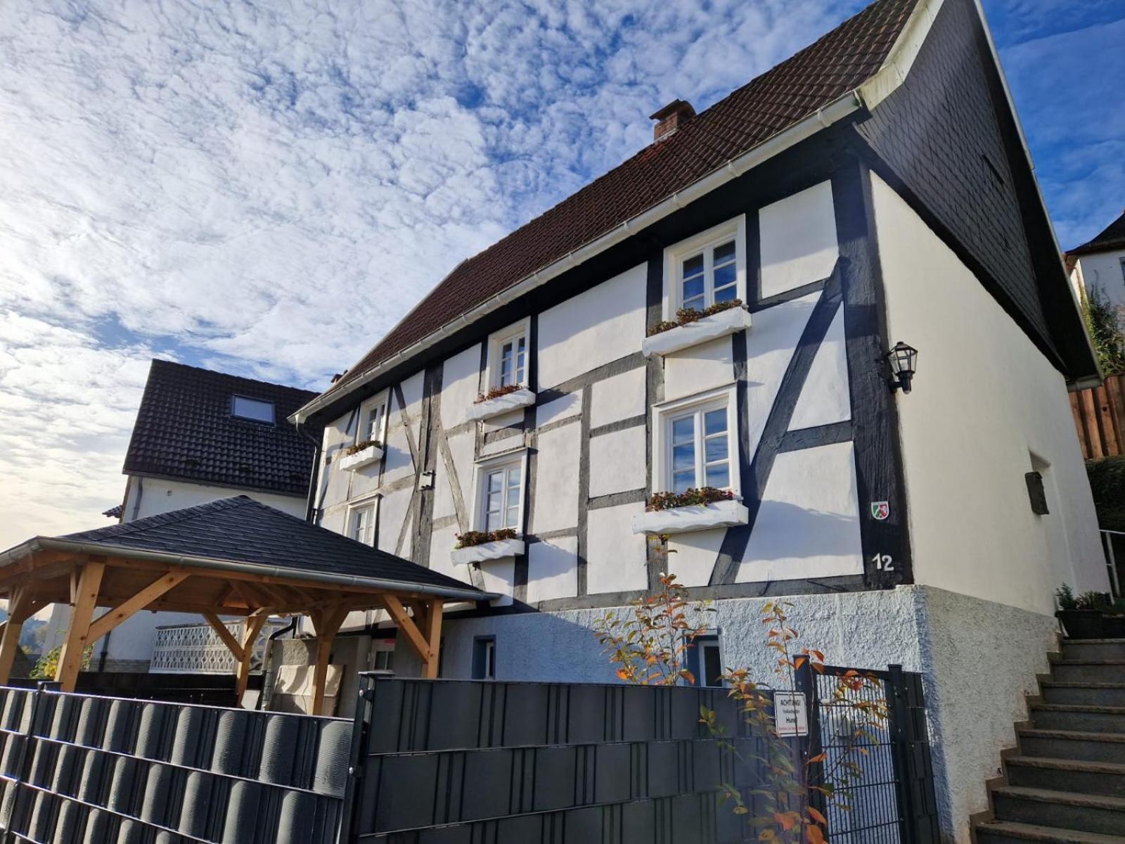 Altes Zollhaus Der Burg Hachen Villa Enkhausen Bagian luar foto