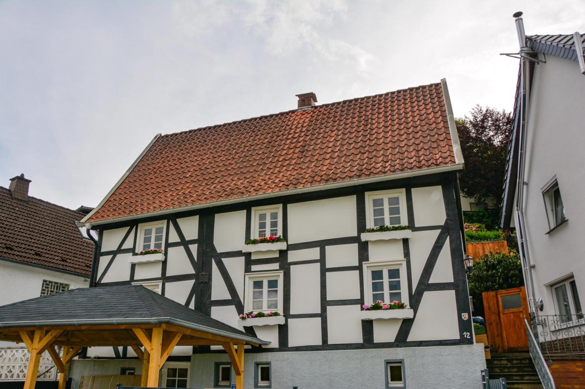 Altes Zollhaus Der Burg Hachen Villa Enkhausen Bagian luar foto